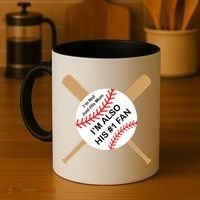 Funny Baseball Mom Coffee Mug thumb 4
