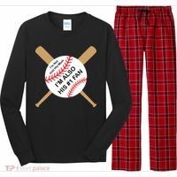 Funny Baseball Mom Long Sleeve Pajama Set thumb 0