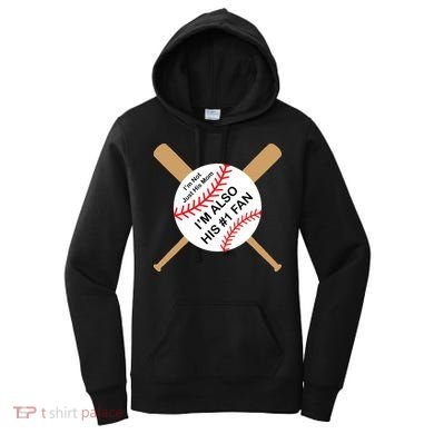 Funny Baseball Mom Women's Hoodie