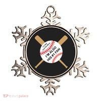 Funny Baseball Mom Ornament thumb 0