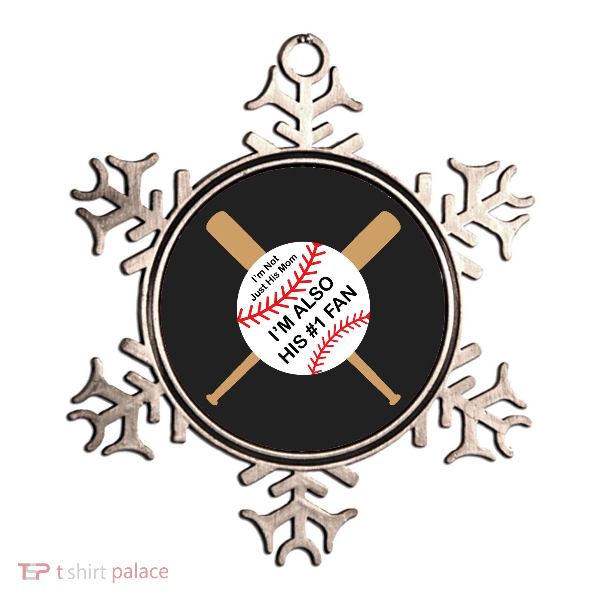 Funny Baseball Mom Ornament