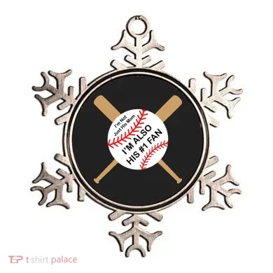 Funny Baseball Mom Ornament