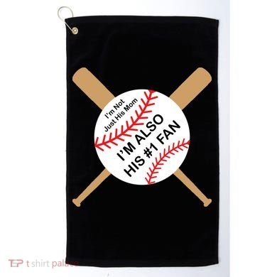 Funny Baseball Mom Golf Towel