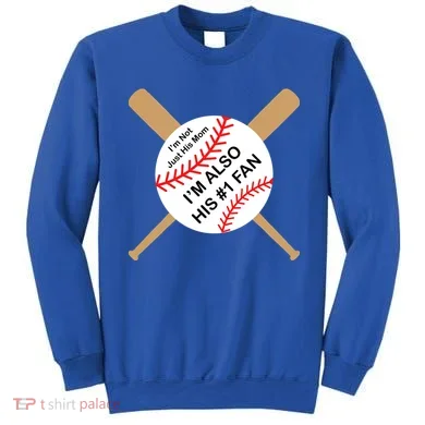 Funny Baseball Mom Sweatshirt