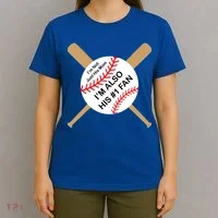 Funny Baseball Mom T-Shirt thumb 4