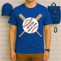 Funny Baseball Mom T-Shirt thumb 6