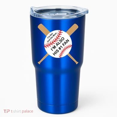 Funny Baseball Mom Tumbler