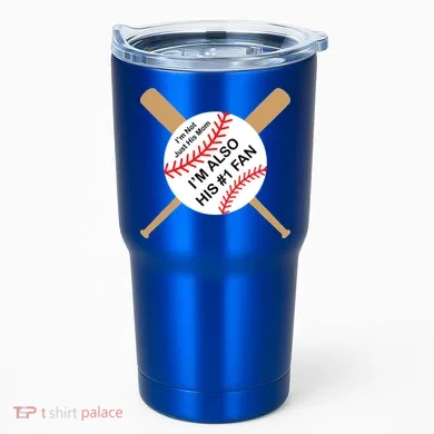 Funny Baseball Mom Tumbler