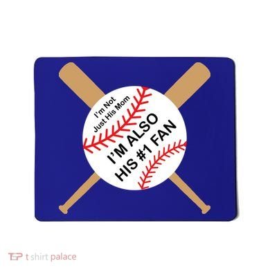 Funny Baseball Mom Mousepad