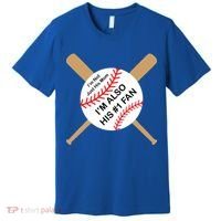 Funny Baseball Mom Premium T-Shirt thumb 0