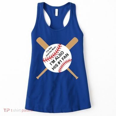 Funny Baseball Mom Women's Tank Top