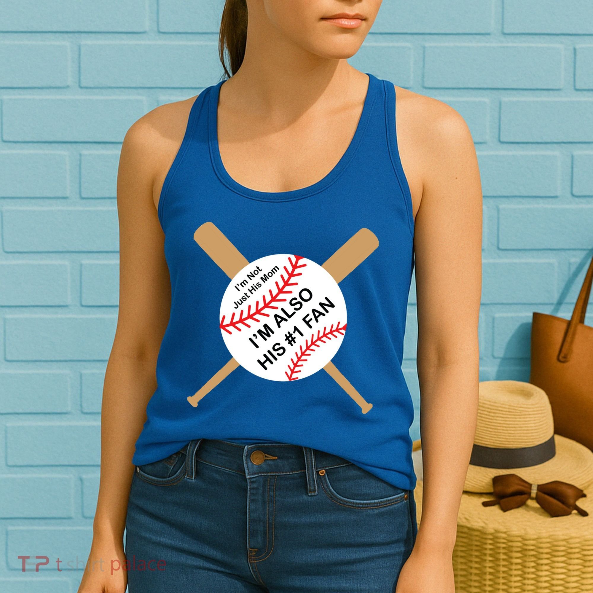 Funny Baseball Mom Women's Tank Top