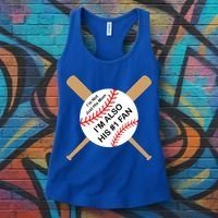 Funny Baseball Mom Women's Tank Top thumb 3