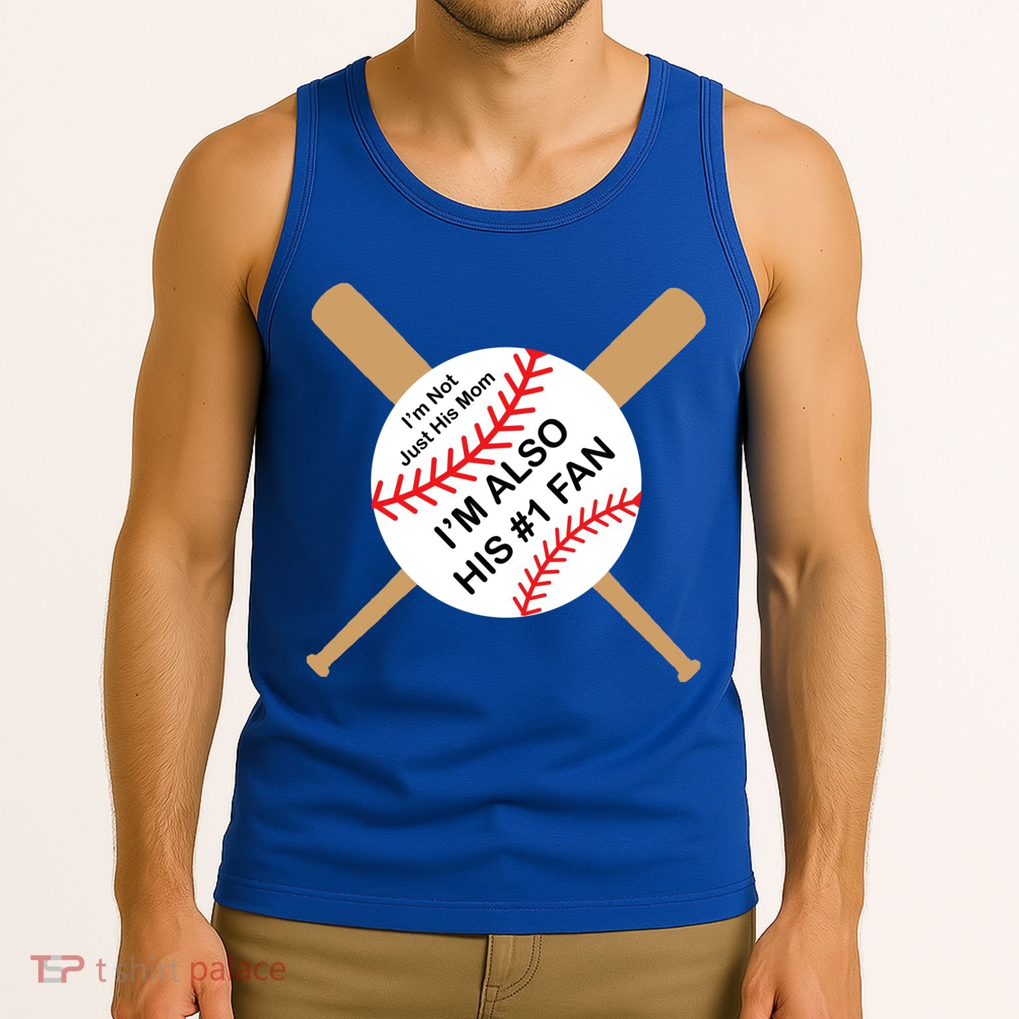 Funny Baseball Mom Tank Top