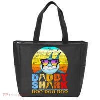 Funny Beach Daddy Shark Doo Tote Bag thumb 0