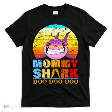 Funny Beach Mommy Shark Doo T-Shirt