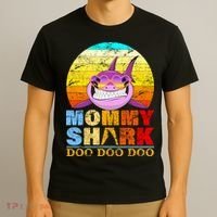 Funny Beach Mommy Shark Doo T-Shirt thumb 3