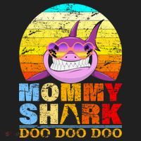 Funny Beach Mommy Shark Doo Tumbler thumb 3