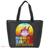 Funny Beach Mommy Shark Doo Tote Bag thumb 0