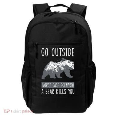 Funny Bear Camping Backpack