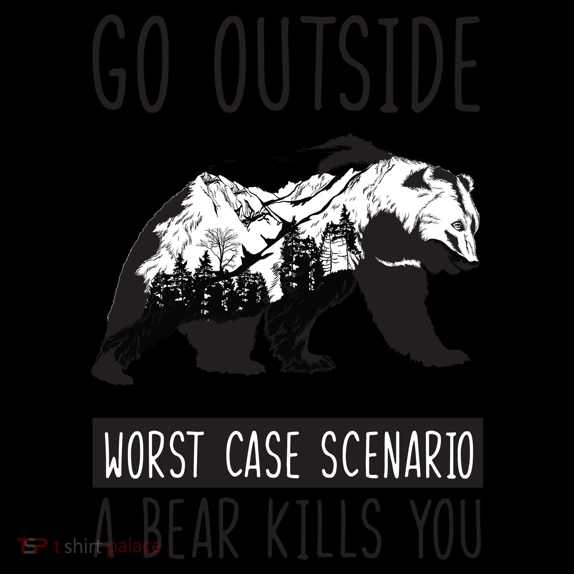 Funny Bear Camping Coffee Mug