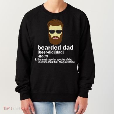 Funny Bearded Dad Definition  Women's Sweatshirt