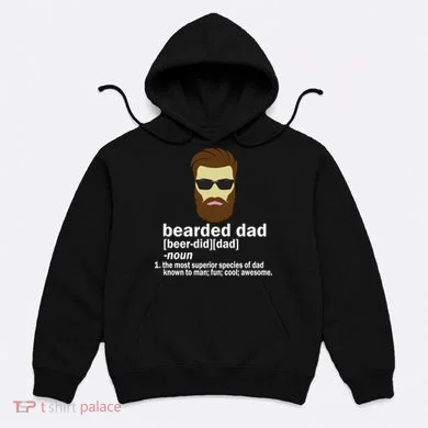 Funny Bearded Dad Definition  Hoodie