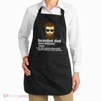 Funny Bearded Dad Definition  Apron thumb 2