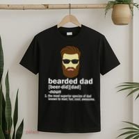 Funny Bearded Dad Definition  T-Shirt thumb 2