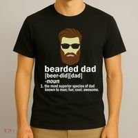 Funny Bearded Dad Definition  T-Shirt thumb 3