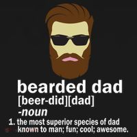 Funny Bearded Dad Definition  T-Shirt thumb 7