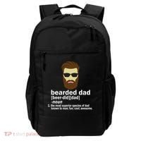 Funny Bearded Dad Definition  Backpack thumb 0