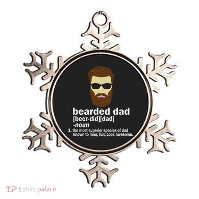 Funny Bearded Dad Definition  Ornament