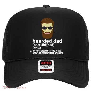 Funny Bearded Dad Definition  Hat