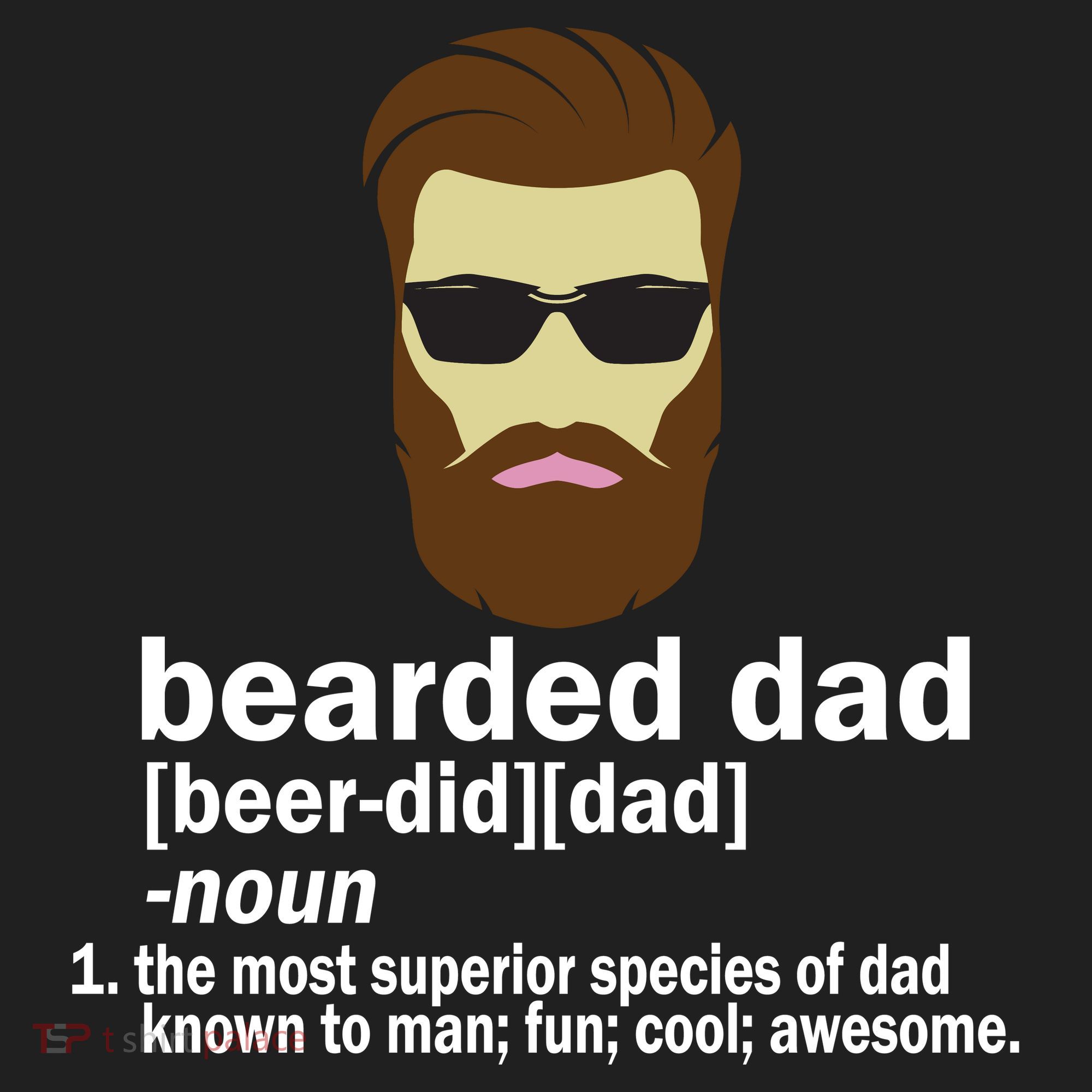 Funny Bearded Dad Definition  Hat