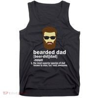 Funny Bearded Dad Definition  Tank Top thumb 0
