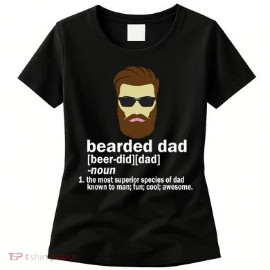 Funny Bearded Dad Definition Women's T-Shirt