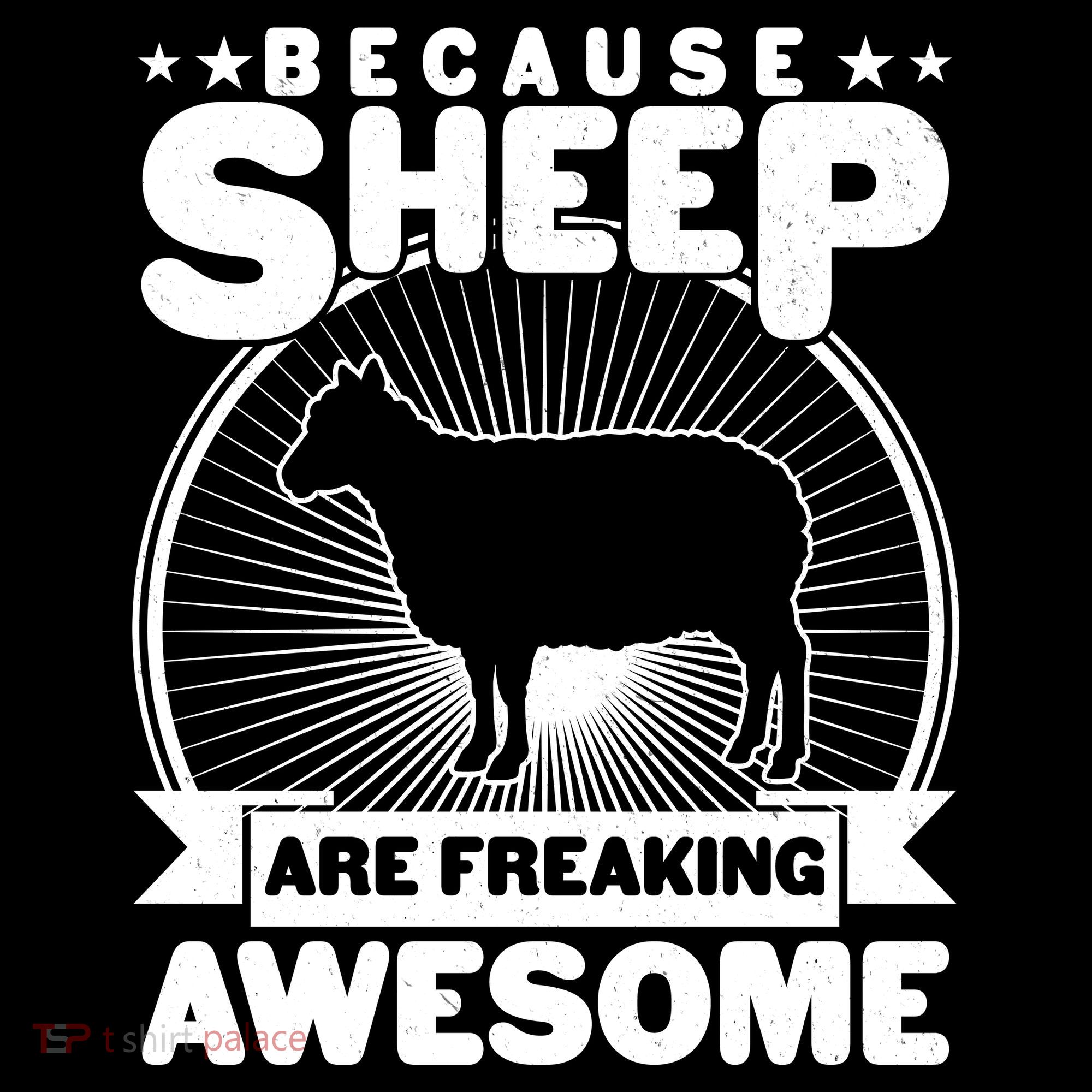 Funny Because Sheep Are Freaking Awesome Backpack