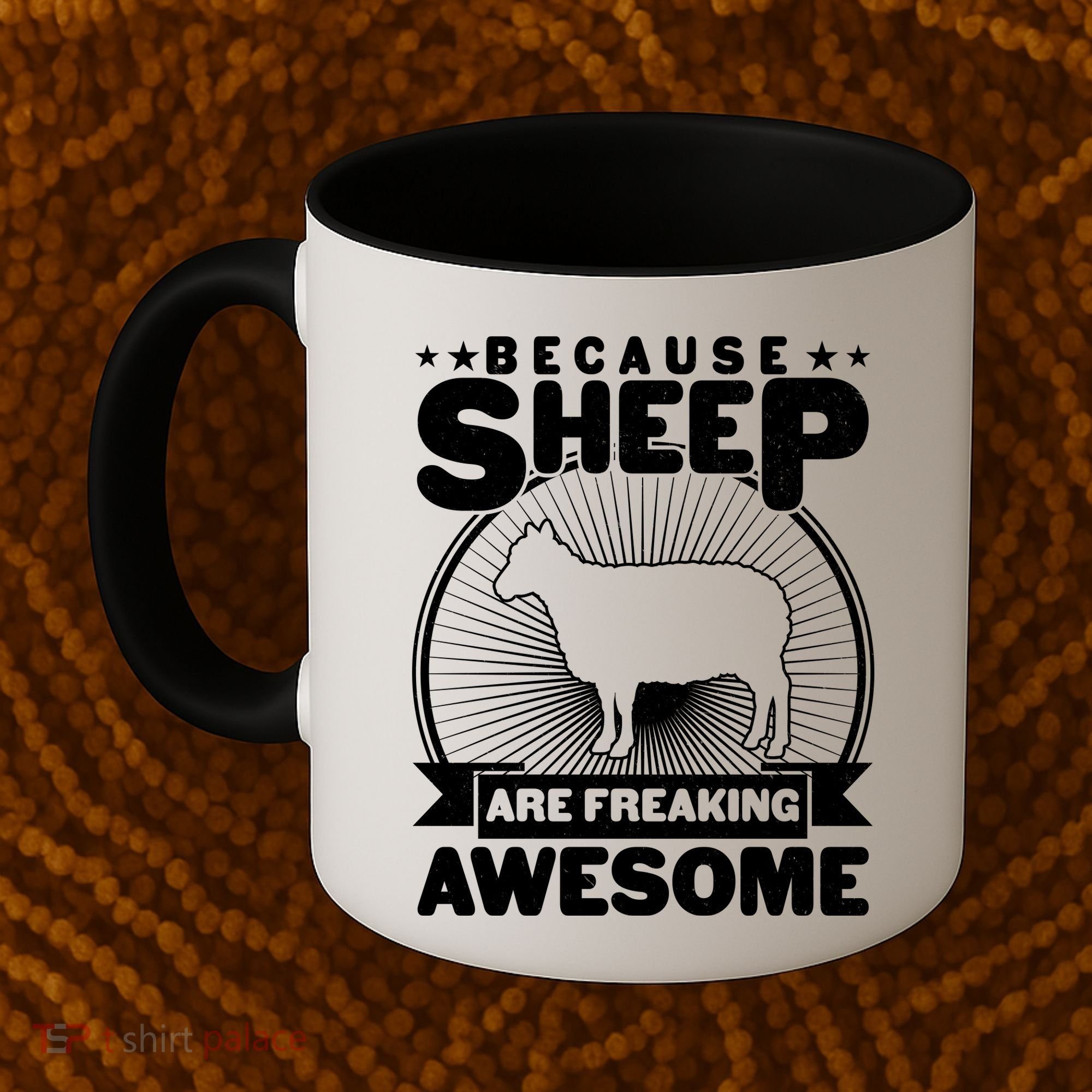 Funny Because Sheep Are Freaking Awesome Coffee Mug