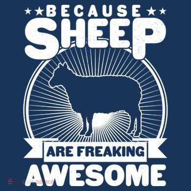 Funny Because Sheep Are Freaking Awesome Toddler Long Sleeve Shirt