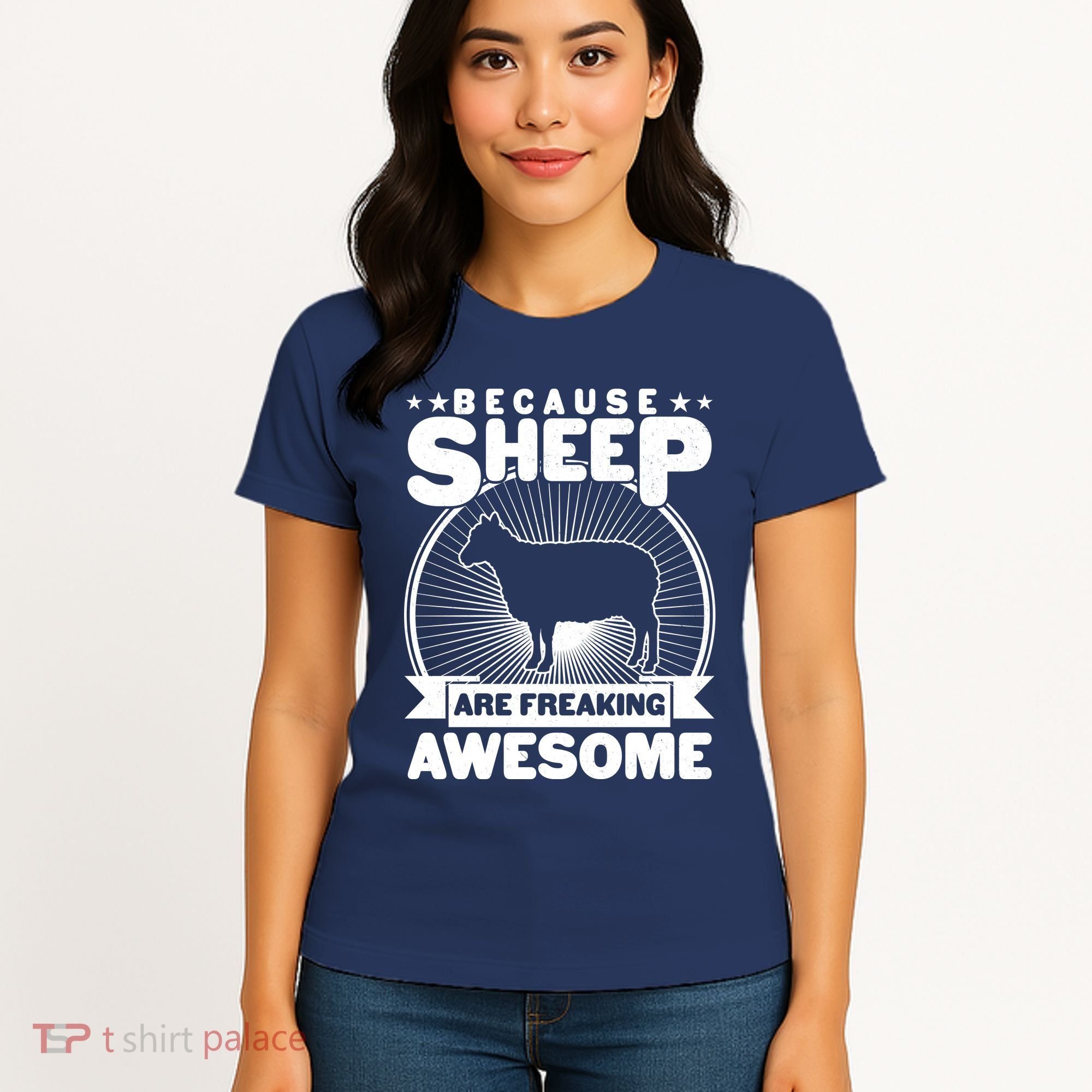 Funny Because Sheep Are Freaking Awesome Women's T-Shirt