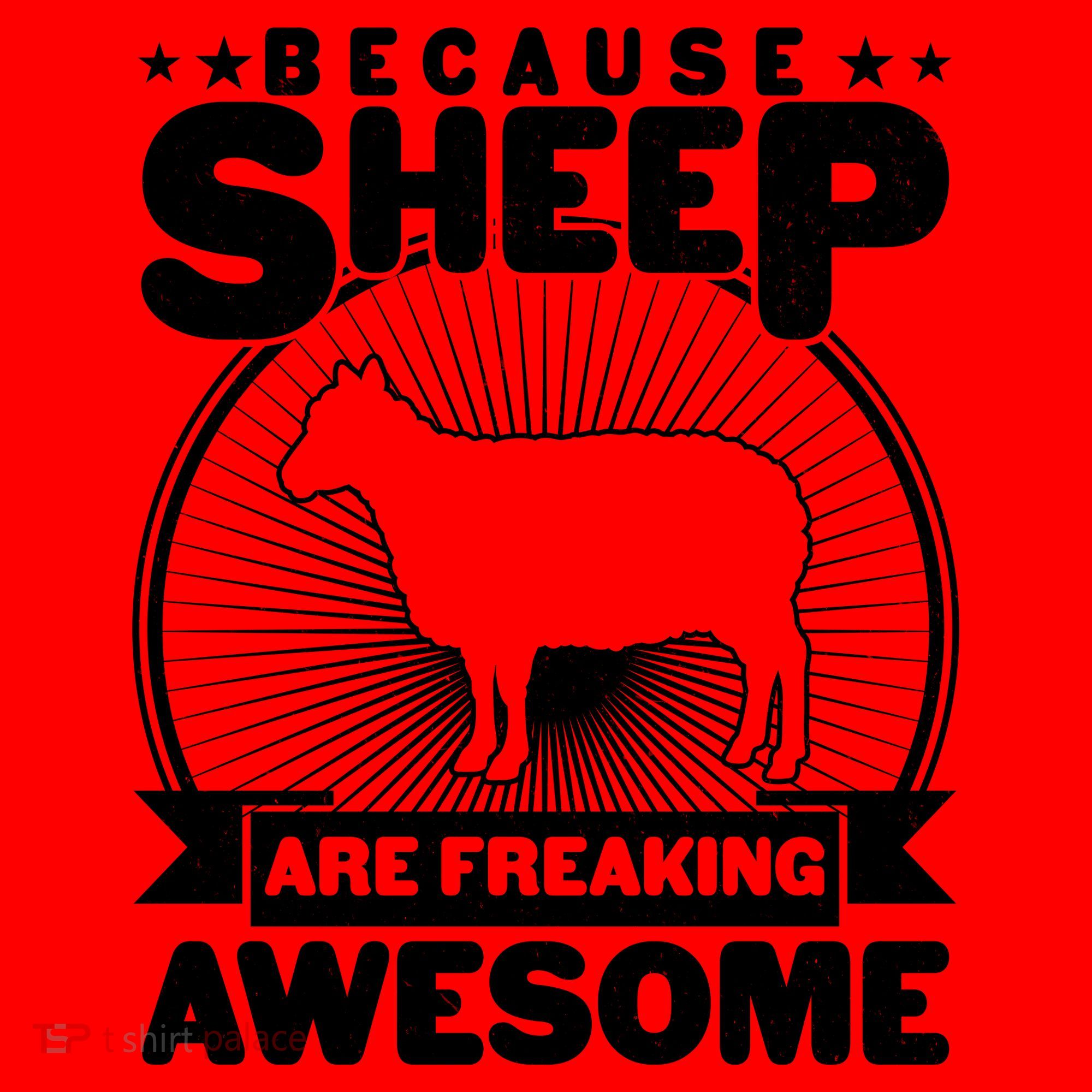 Funny Because Sheep Are Freaking Awesome Santa Hat