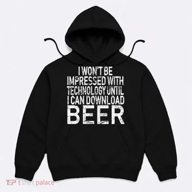 Funny Beer Drinker Hoodie