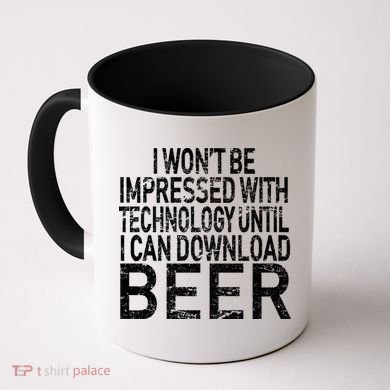 Funny Beer Drinker Coffee Mug
