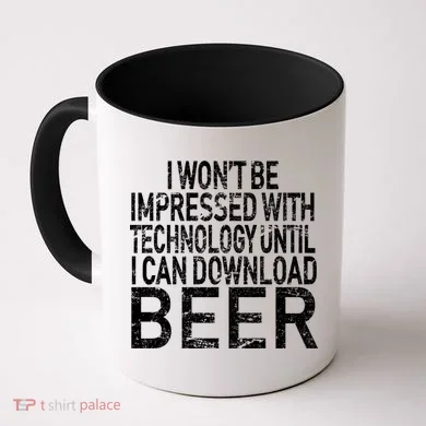 Funny Beer Drinker Coffee Mug