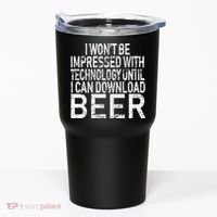 Funny Beer Drinker Tumbler thumb 0