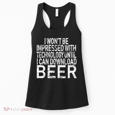Funny Beer Drinker Women's Tank Top