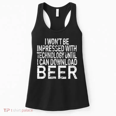 Funny Beer Drinker Women's Tank Top