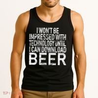 Funny Beer Drinker Tank Top thumb 3