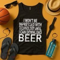Funny Beer Drinker Tank Top thumb 4